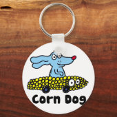 Porte-clés porte - clé de chien de maïs (Recto)