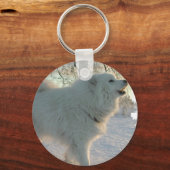 Porte-clés Porte - clé de chien des Pyrénées (Recto)