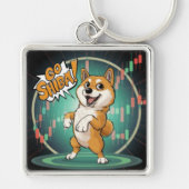 Porte-clés Porte - clé de chien mignon Shiba Inu (Devant)