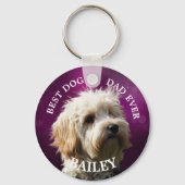 Porte-clés Porte - clé de chien personnalisé (Recto)