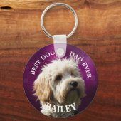 Porte-clés Porte - clé de chien personnalisé (Recto)