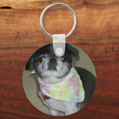 Porte-clés Porte - clé de chien personnalisé (Recto)