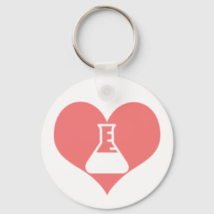Porte-clés Porte - clé de chimie d'amour