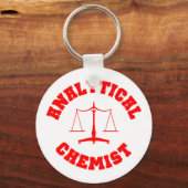 Porte-clés Porte - clé de chimiste analytique (Recto)