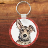 Porte-clés Porte - clé de chiot Berger Picard (Recto)