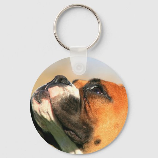 Porte-clés Porte - clé de chiot Boxer (Recto)