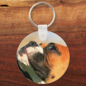 Porte-clés Porte - clé de chiot Boxer (Recto)