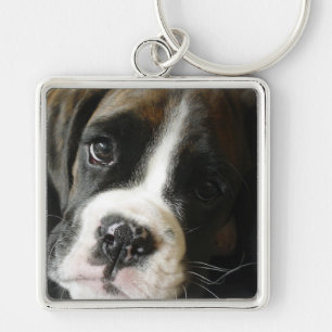 Porte-clés Porte - clé de chiot de boxeur