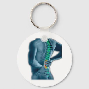 Porte-clés Porte - clé de chiropractie