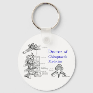 Porte-clés Porte - clé de chiroprakteur
