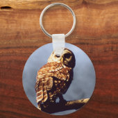 Porte-clés Porte - clé de Chouette barrée (Recto)