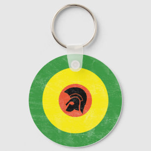 Porte-clés Porte - clé de cible de mod de la Jamaïque