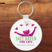 Porte-clés PORTE - CLÉ de ciel SAFE (Recto)