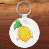 Porte-clés Porte - clé de citron de dessin (Recto)