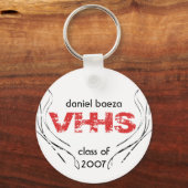 Porte-clés porte - clé de classe vhhs (Recto)