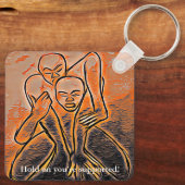 Porte-clés Porte - clé de clé Studio16 (Verso)