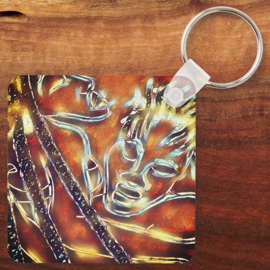 Porte-clés Porte - clé de clé Studio16 (Verso)