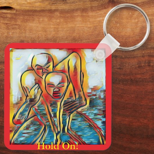 Porte-clés Porte - clé de clé Studio16 (Verso)