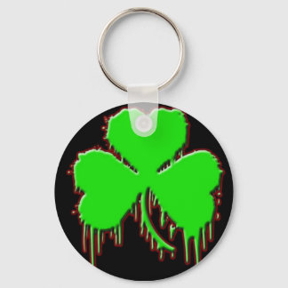 Porte-clés Porte - clé de Clover sanglant