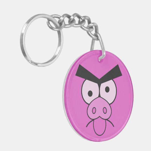 Porte-clés Porte - clé de cochon (Devant gauche)