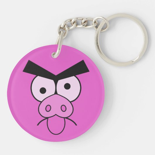 Porte-clés Porte - clé de cochon (Dos)