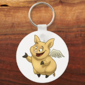 Porte-clés Porte - clé de cochon volant (Recto)