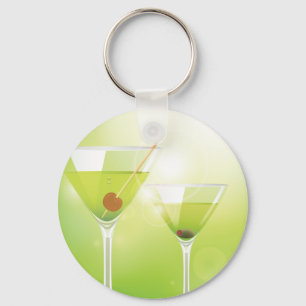 Porte-clés Porte - clé de cocktails Martini