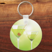 Porte-clés Porte - clé de cocktails Martini (Recto)