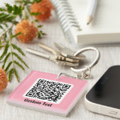 Porte-clés Porte - clé de code QR (Devant Droit)
