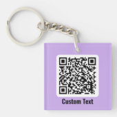 Porte-clés Porte - clé de code QR (Devant)