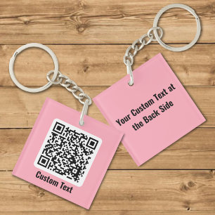 Porte-clés Porte - clé de code QR