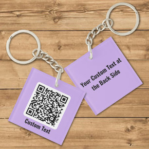 Porte-clés Porte - clé de code QR