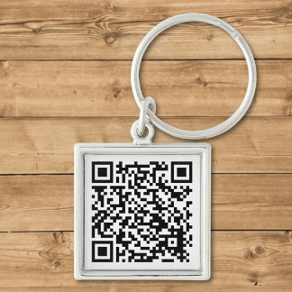 Porte-clés Porte - clé de code QR