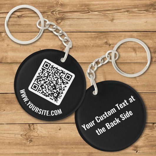 Porte-clés Porte - clé de code QR