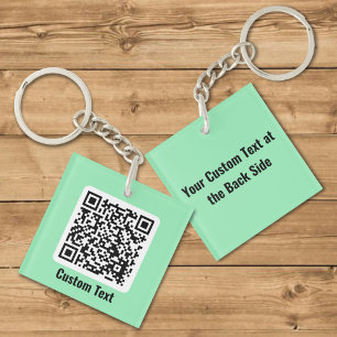 Porte-clés Porte - clé de code QR