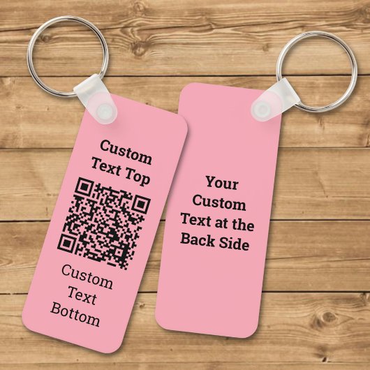 Porte-clés Porte - clé de code QR