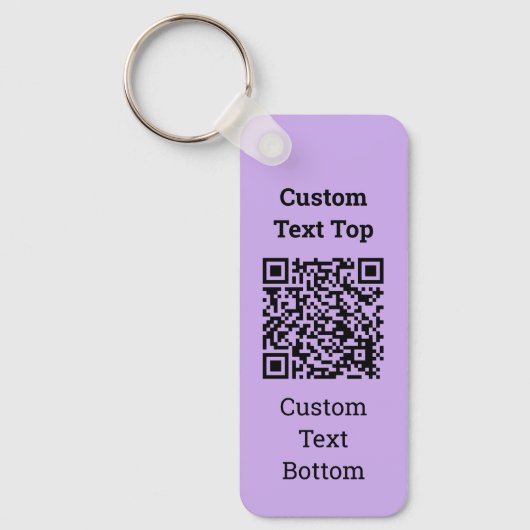 Porte-clés Porte - clé de code QR (Recto)