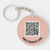 Porte-clés Porte - clé de code QR (Devant)