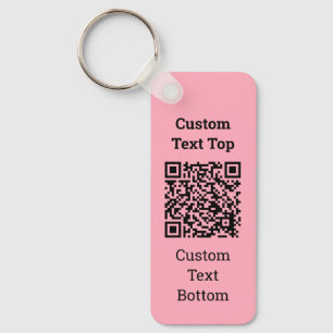 Porte-clés Porte - clé de code QR