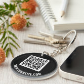 Porte-clés Porte - clé de code QR (Devant droit)