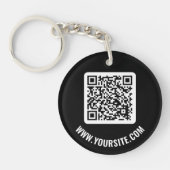 Porte-clés Porte - clé de code QR (Devant)