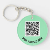 Porte-clés Porte - clé de code QR (Devant)