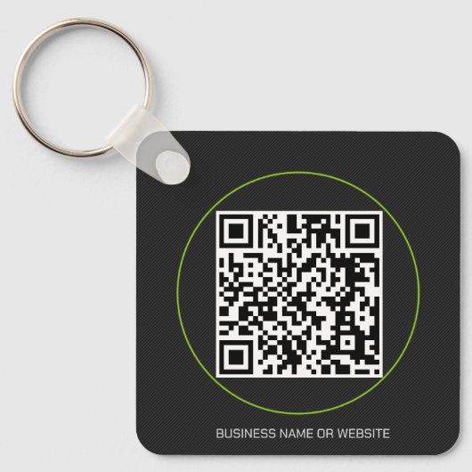 Porte-clés Porte - clé de code QR personnalisé (Recto)