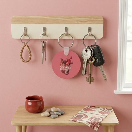 Porte-clés Porte - clé de coeur