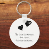 Porte-clés Porte - clé de coeur (Recto)