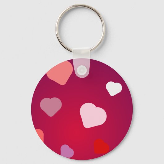 Porte-clés Porte - clé de coeur (Recto)
