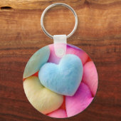 Porte-clés Porte - clé de coeur (Verso)