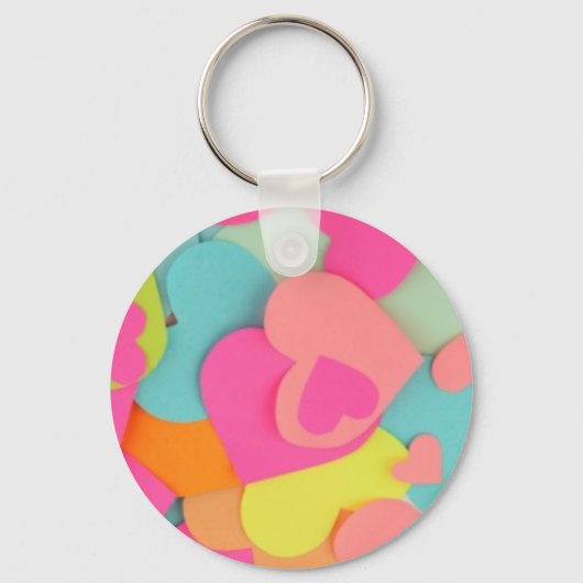 Porte-clés Porte - clé de coeur (Recto)