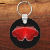 Porte-clés Porte - clé de coeur papillon (Recto)