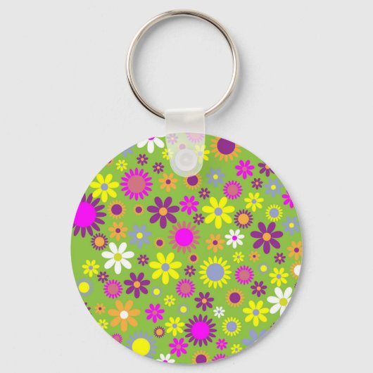 Porte-clés Porte - clé de collection de la puissance de fleur (Recto)